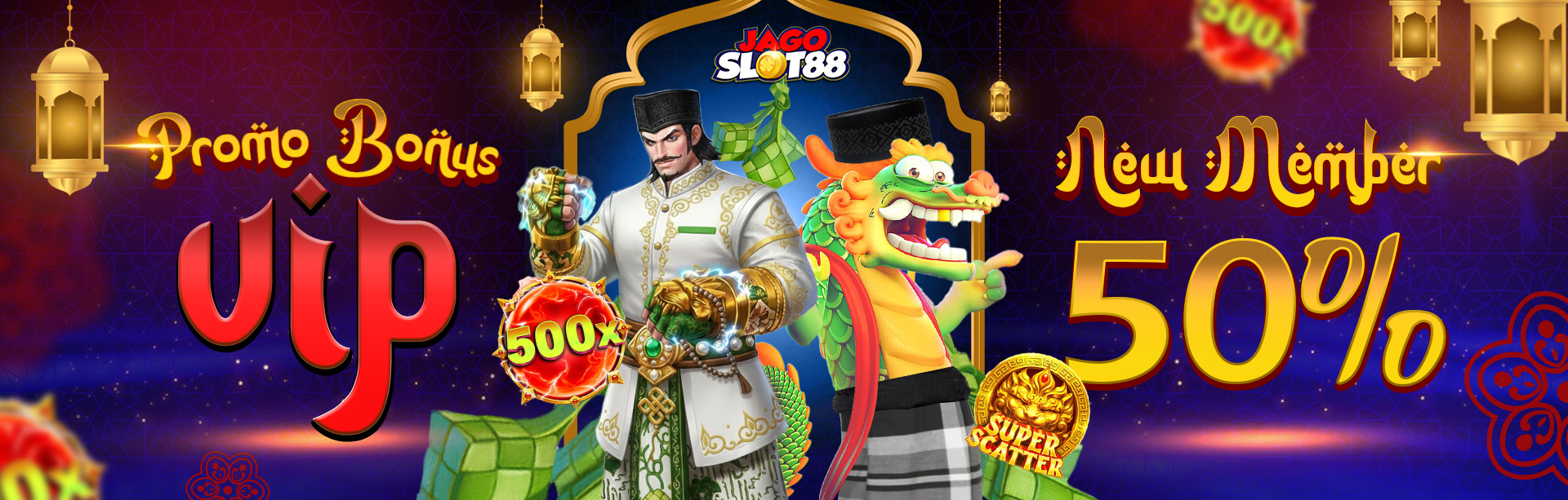 BONUS NEW MEMBER 50%	