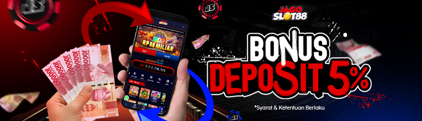 PROMO BONUS DEPOSIT HARIAN 5%	